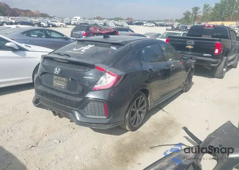 2017 Honda Civic Sport from USA, damaged, VIN SHHFK7H43HU218479